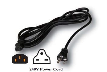 240V Ballast Power Cord