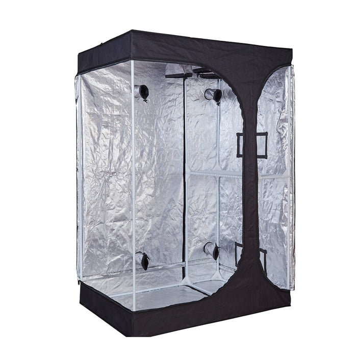 5' x 4' x 6.5' Fusion Hut 600D Dual Chamber 2-in-1 Grow Tent