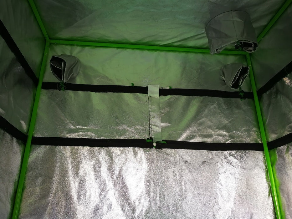 8' x 8' x 7' to 8' Fusion Hut 1680D Height Adjustable Grow Tent