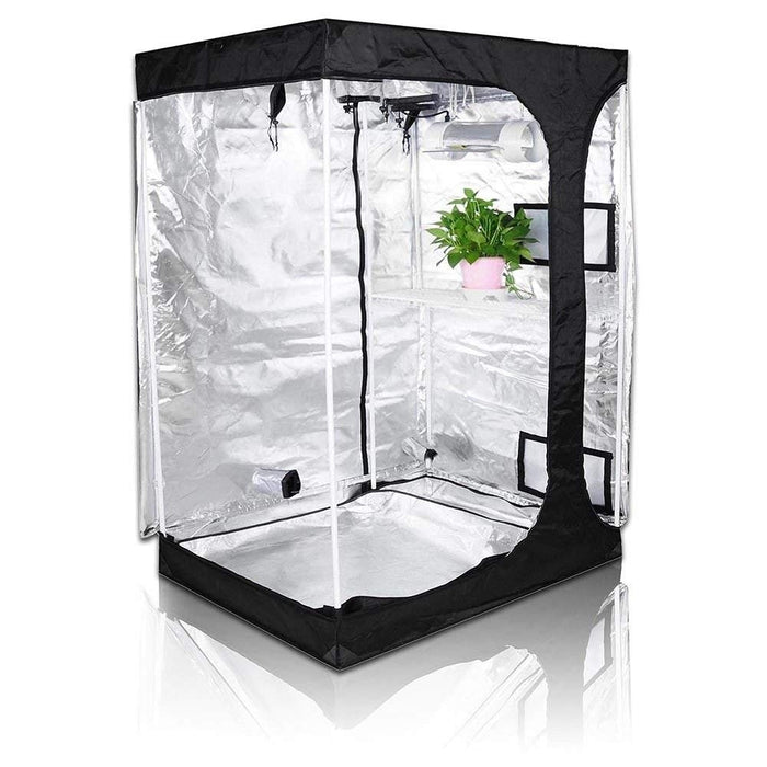 5' x 4' x 6.5' Fusion Hut 600D Dual Chamber 2-in-1 Grow Tent